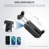 NEEWER Aka Mobile Phone Clamp Tripod Multi-Function Folding Mobile Phone Clamp Telescopic Adjustment Portable Pan-Tilt Clamp Horizontal and Vertical Shooting Mobile Phone Bracket Cold Shoe Expansion Microphone Fill Light Accessories