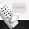 Metal Digital Door Lock Sturdy Waterproof Door Code Lock Durable for Home Office