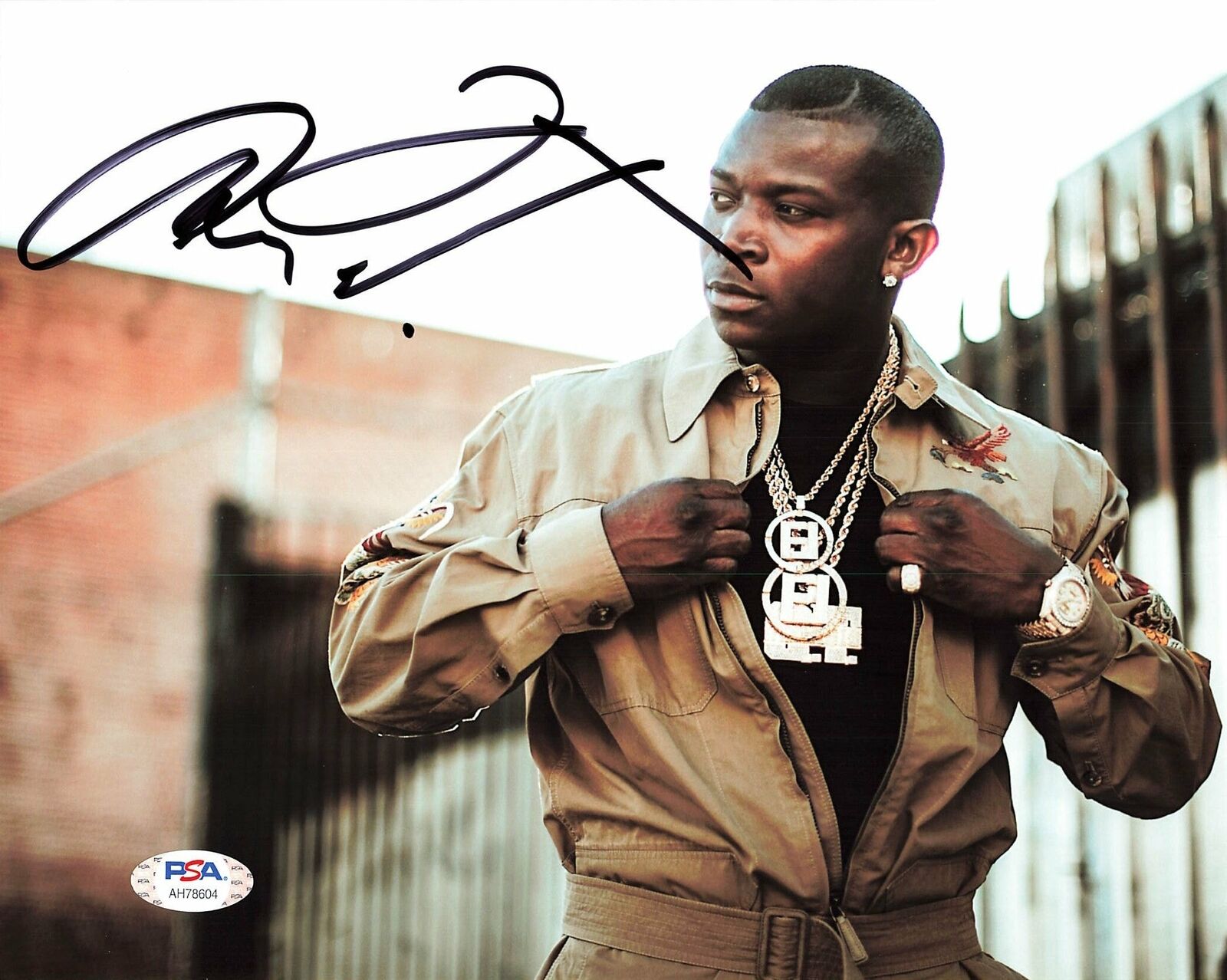 O.T. Genasis signed 8x10 Photo Poster painting PSA/DNA Autographed Rapper