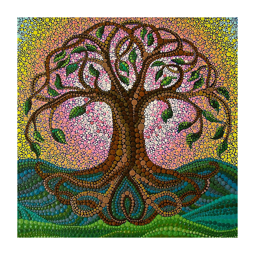 

Life Tree - Crystal Round Drill Diamond Painting - 30*30CM, 501 Original