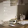 Retro Portable CD Player With Built-In 4000 mAh Battery and Bluetooth, CD, and TF Card Multi-Mode Playback