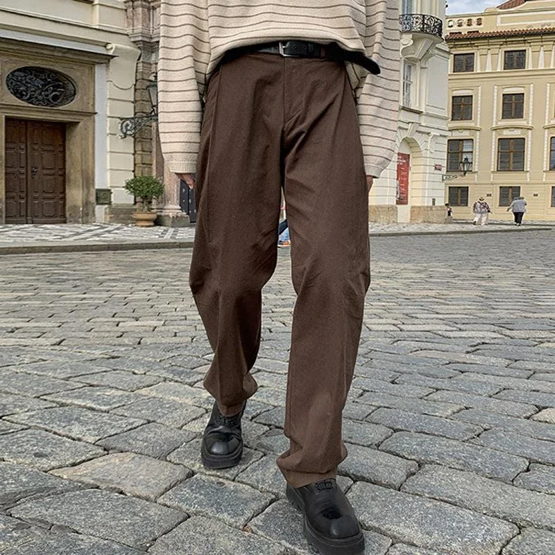 Inongge WIDE STRAIGHT PANTS