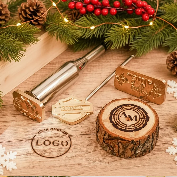 Personalized Wood Branding Iron, Custom Electric Branding Iron with Custom Stamp, Christmas Gift for Woodworkers