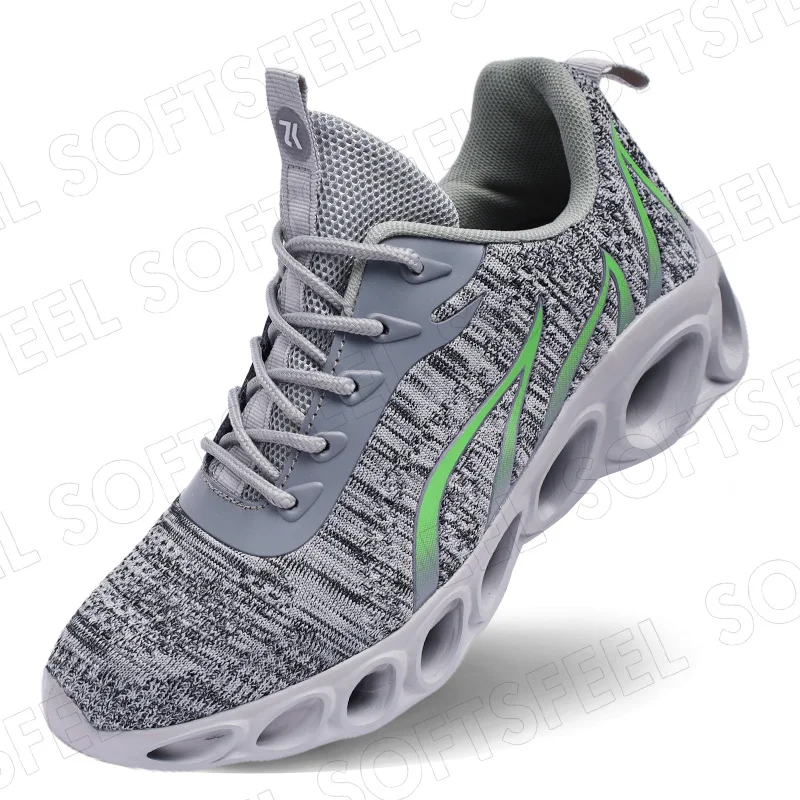 Softsfeel Women's Relieve Foot Pain Perfect Walking Shoes - Gray