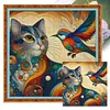 (Multi-Style) Cat Bird Lamb-11CT Stamped Cross Stitch 40*40cm/15.75*15.75in tapestrymarket
