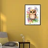 Diamond Painting -DIY Round Drill Owl