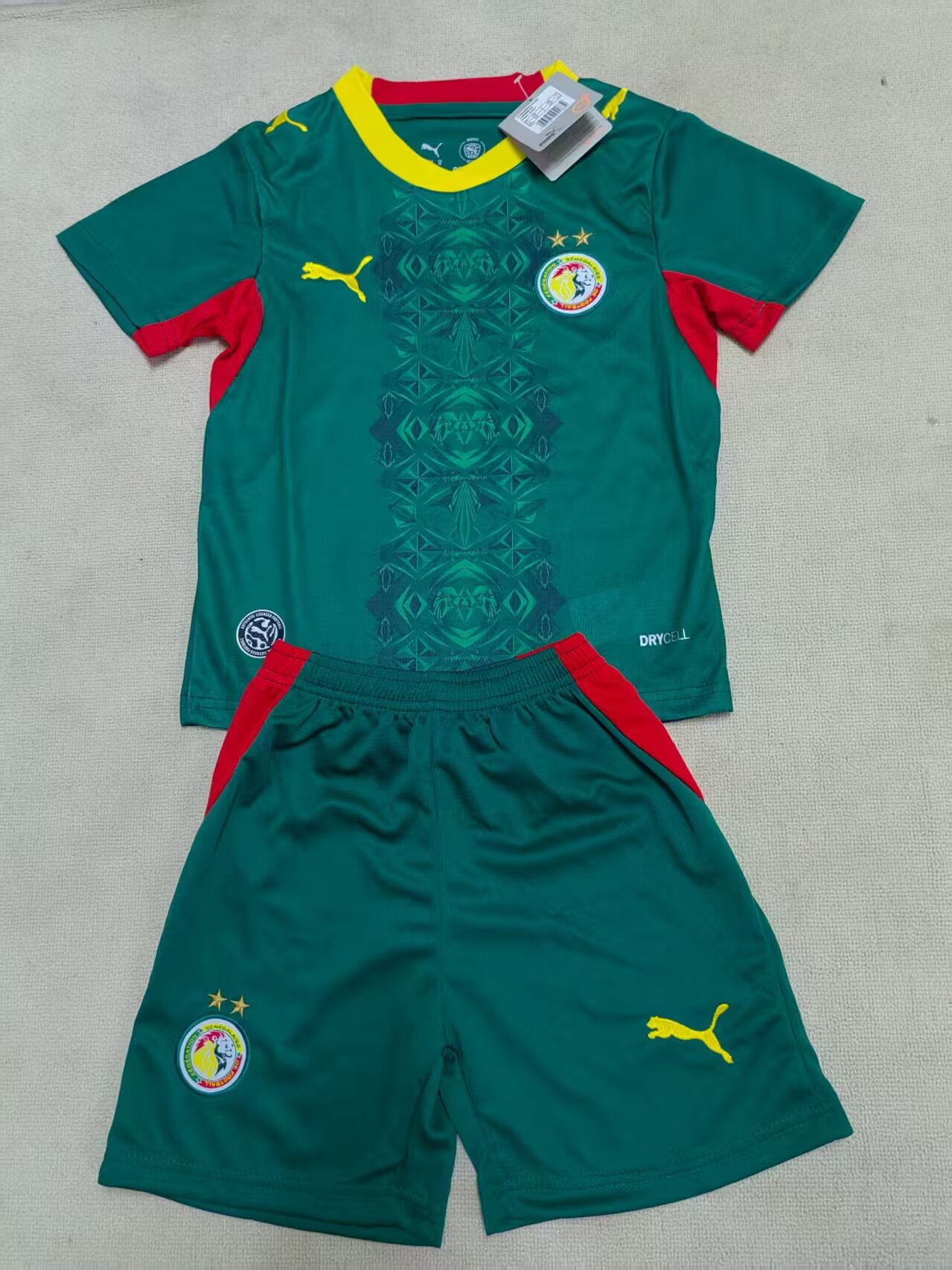 2026 Kids Size Senegal Away Football Jersey 