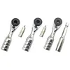Mini Ratchet Wrench 1/4 Inch Short Ratchet Handle High Quality Socket Tool Torque Ratcheting Wrench for Daily Bicycle Car Repairs