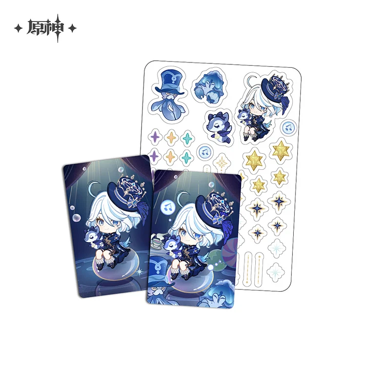 Starlight Letter Series Acrylic Stickers+Cards [Original Genshin Official Merchandise]