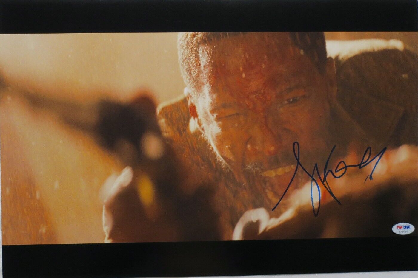 Jamie Foxx Signed Django Unchained Autographed 12x18 Photo Poster painting PSA/DNA #Z29557