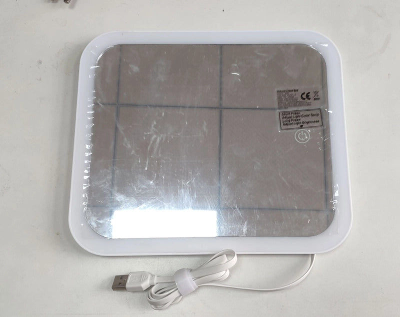 Classic Style Solid Color Pu Leather Square Makeup Bags