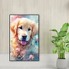 (40*60cm)Puppy - Full Round Drill Diamond Painting