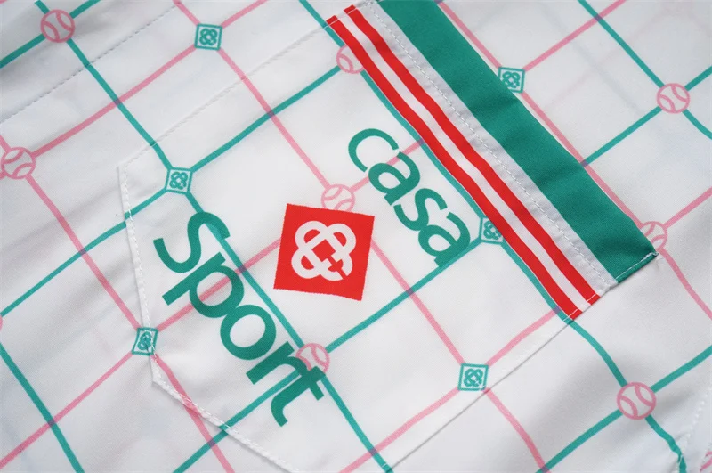 Casablanca 2023SS New Product Silk Short Sleeve Shirt