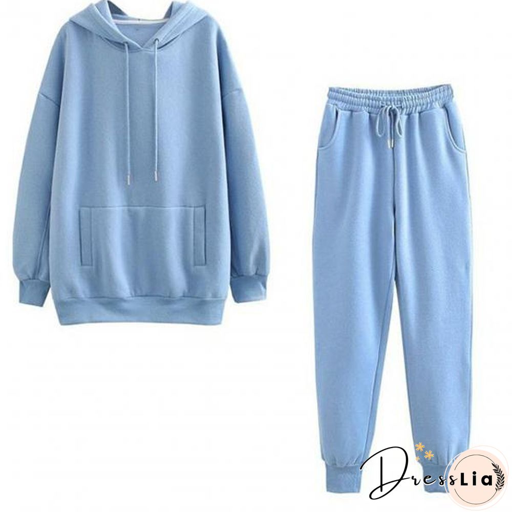 Women Outfit Pockets Hooded For Office