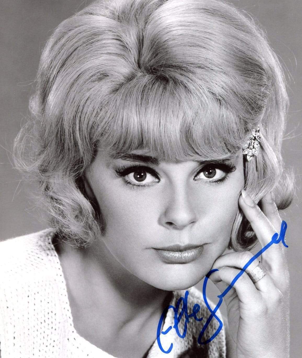 Elke Sommer ACTRESS autograph, signed Photo Poster painting