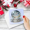 6pcs DIY Diamond Painting Grußkarte Set für Urlaub Segen Weihnachtsgeschenk