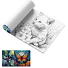 3PCS Butterfly Coloring Book Set Mindfulness Art Books for Adults 
