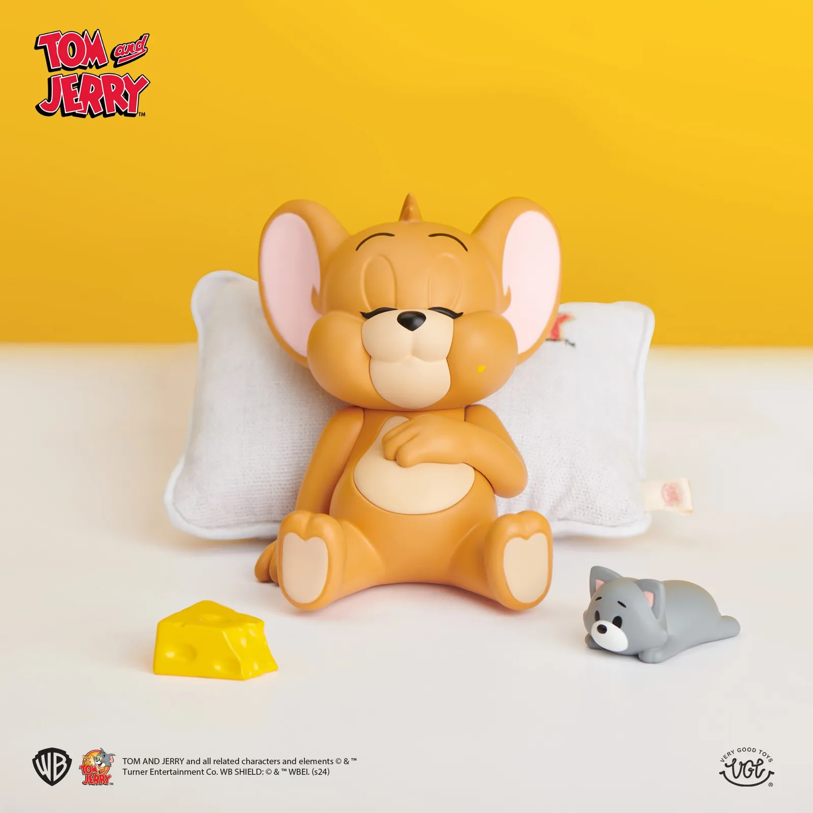 Licensed Sleepy Jerry - Tom and Jerry Statue - VGTOYS Studio