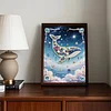 Diamond Painting-DIY Special Shaped Drill Pearl Painting Whale(30x40cm)