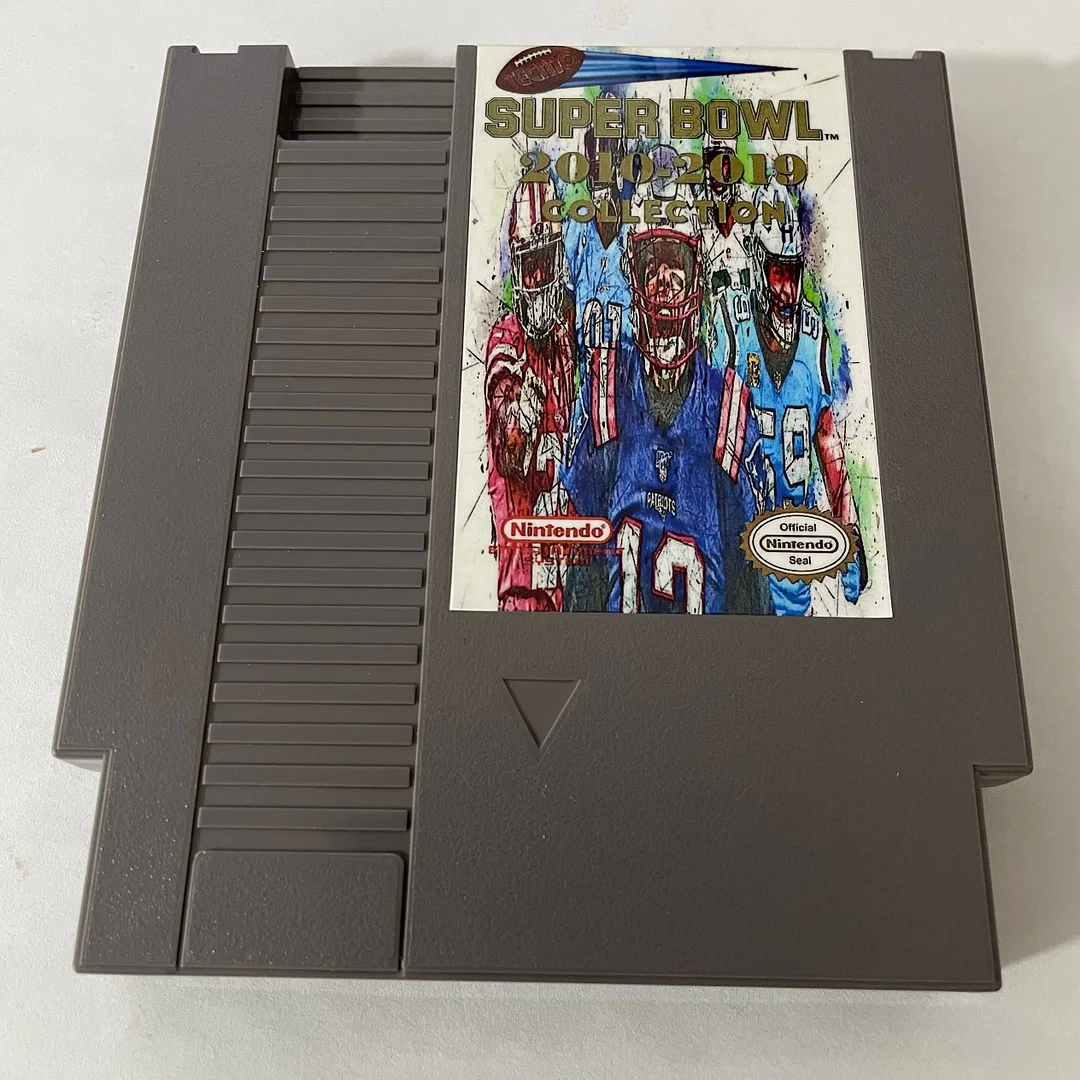 Tecmo Super Bowl 2010-2019 Collection NES For Nintendo Entertainment System Console - 8 Bit Game Cartridge