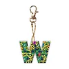 1Pc DIY Diamond Painting Lettter Keychain