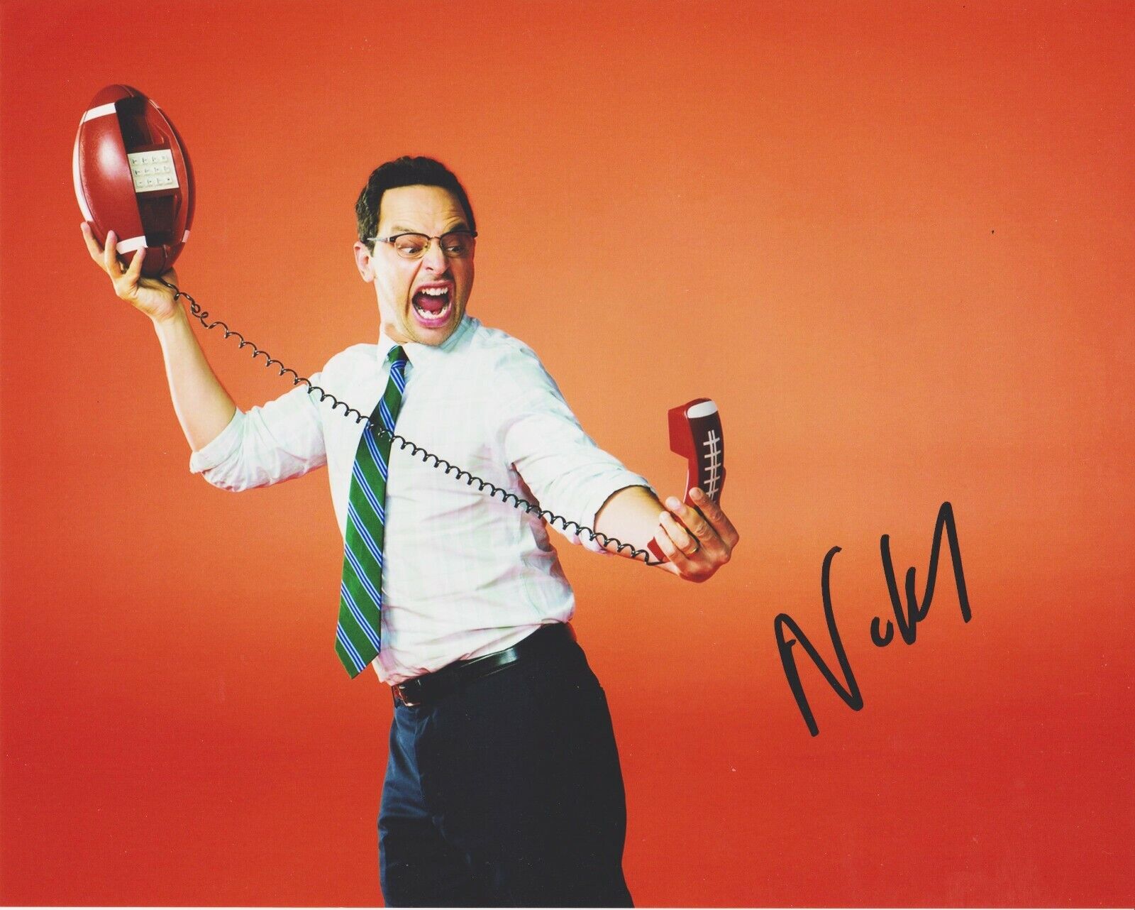 Nick Kroll Hand Signed Autograph 8x10 Photo Poster painting In Person Proof The League Big Mouth