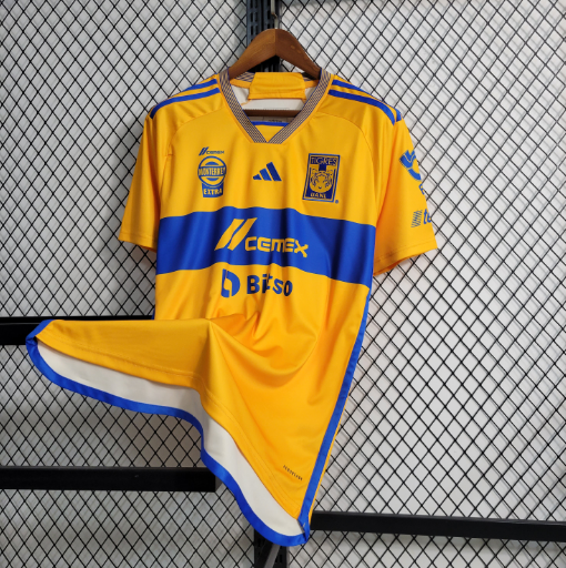 23/24 Tigres Home Thai Version Football Shirt