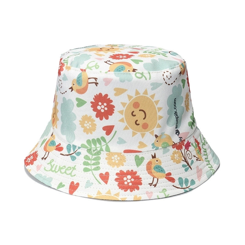 Unisex Cartoon Style Cute Sweet Cartoon Big Eaves Bucket Hat