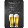 Bi&egrave;re - Panneaux en &eacute;tain m&eacute;tallique(20*30cm/30*40cm) - Bi&egrave;re