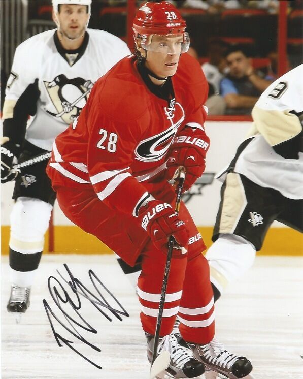 Carolina Hurricanes Alexander Semin Signed Autographed 8x10 Photo Poster painting COA