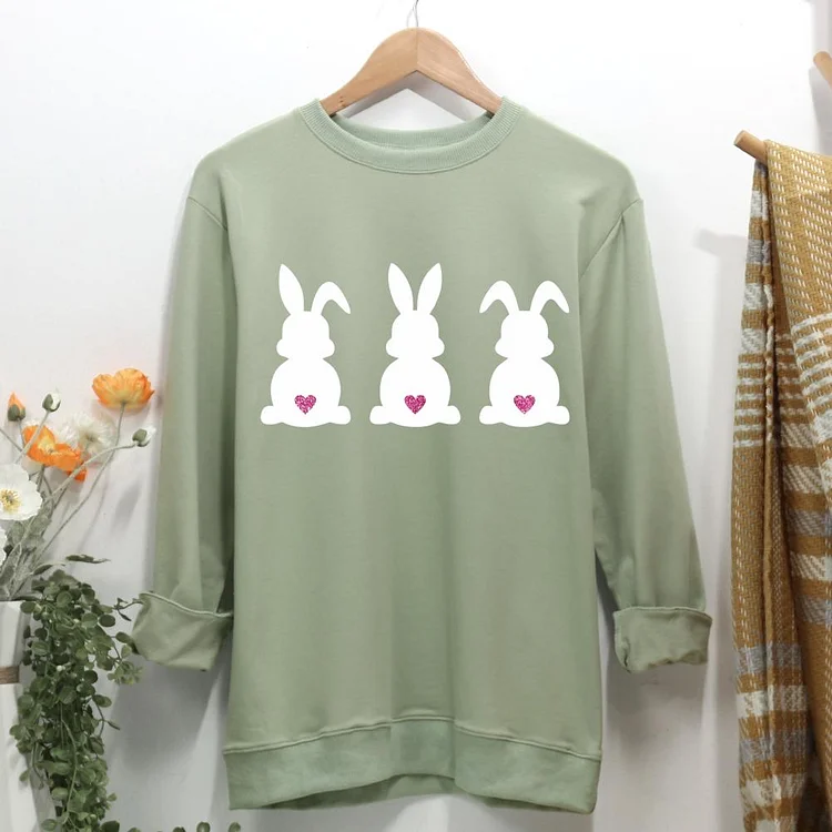 Happy Easter Women Casual Sweatshirt-0025082