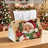 Peinture en PU pour la bo&icirc;te de mouchoirs DIY de No&euml;l en perles et diamants 25x15,5cm