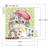 Diamond Painting-DIY Crystal Rhinestone Funny Cat