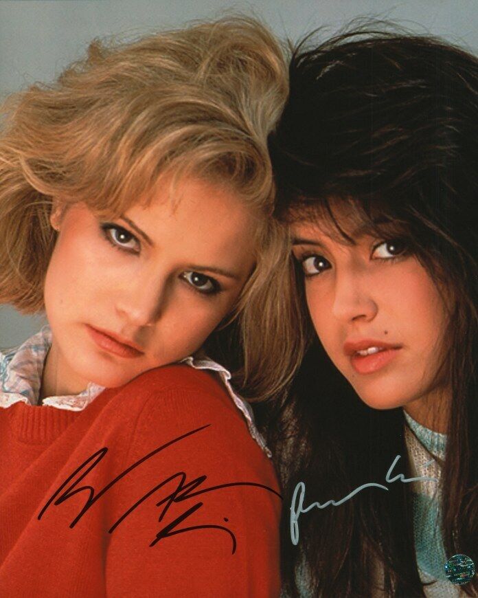 JENNIFER JASON LEIGH, PHOEBE CATES Autographed Original 8x10 Photo Poster painting LOA TTM