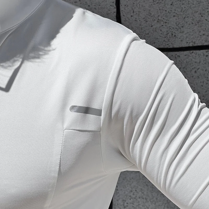 Casual Fitness Tight Zipper T-shirt-inspireuse