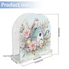 Diamond Painting Acrylic Birds Napkin Holder Set Home Decor