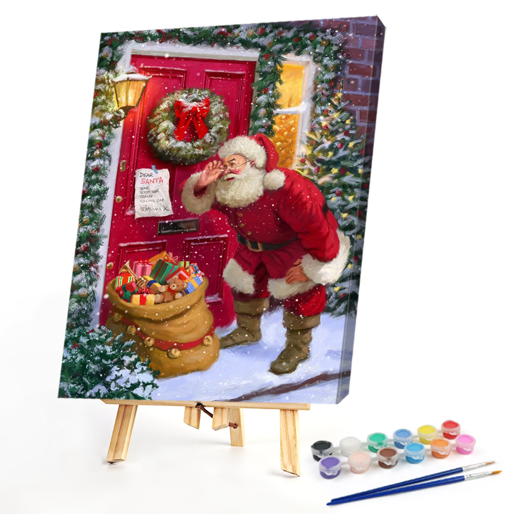 

40*50CM - Paint By Numbers - Santa, 501 Original