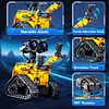 Black Technology Intelligent Digital Display Wall-E Programming Robot Children's Educational Assembly Building Block Toys Boy Birthday Gift