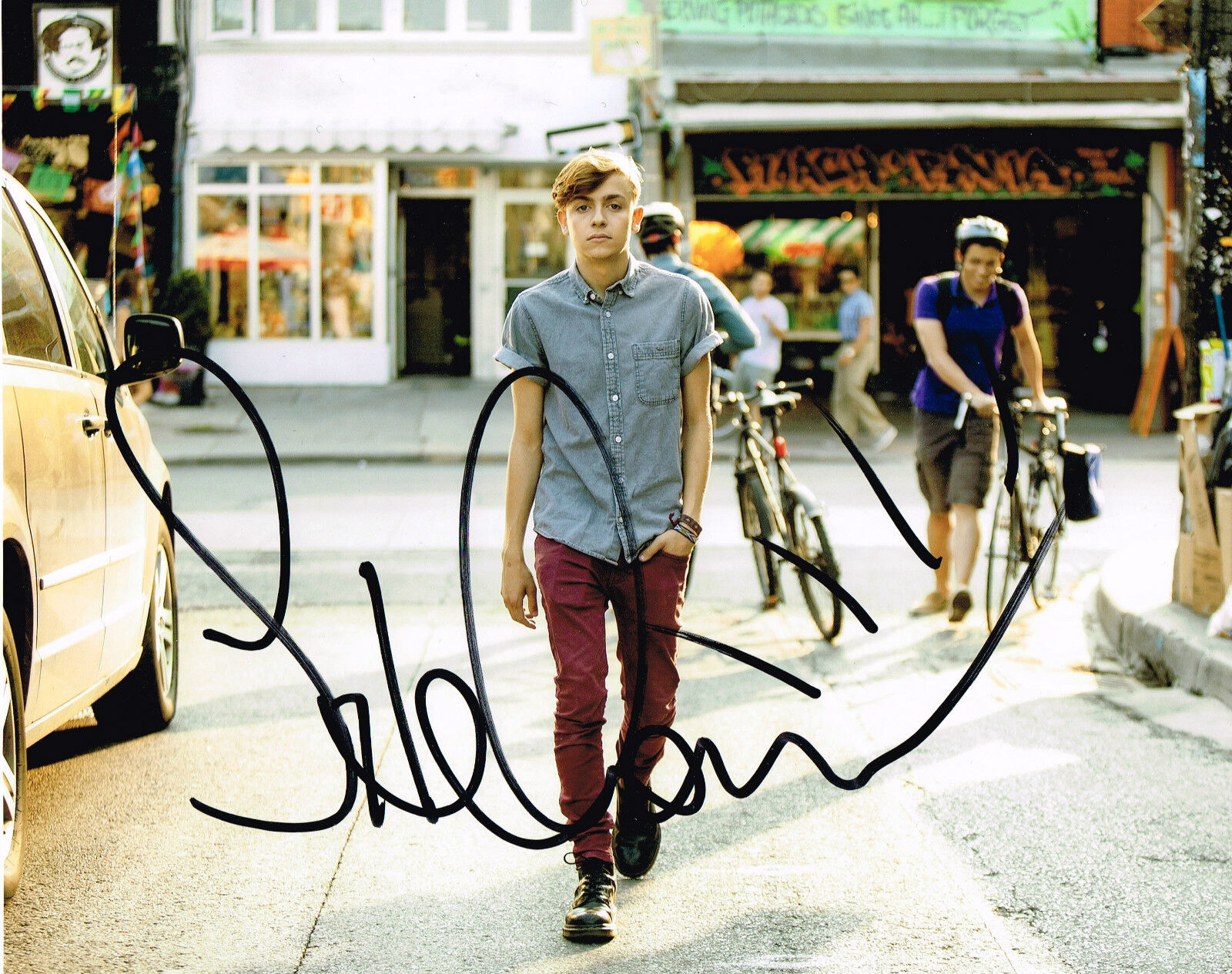 Scott Helman Hand Signed Autograph 8x10 Photo Poster painting In Person Proof Bungalow Singer