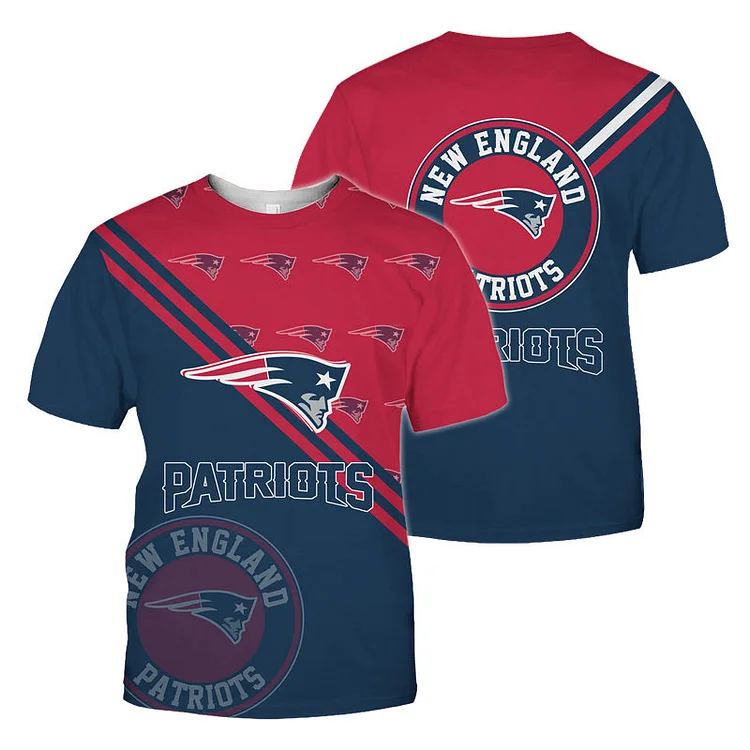 New England Patriots All Over Print T-Shirt