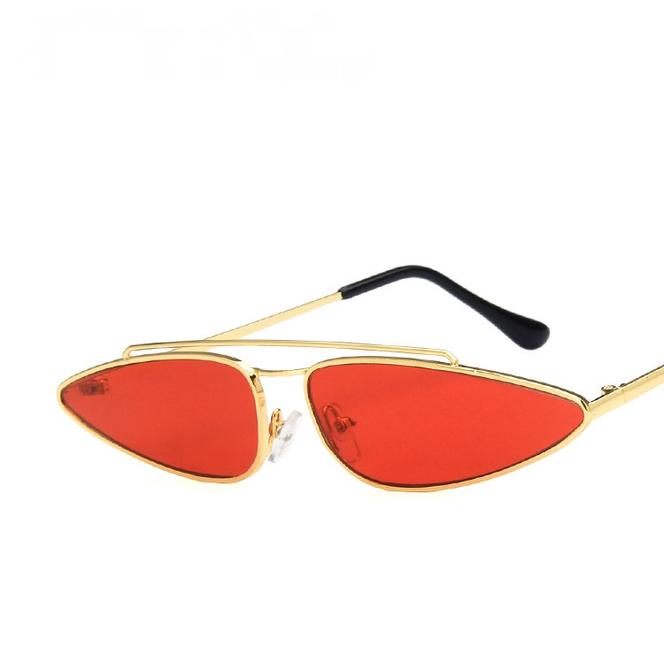 Vintage Water Drop Shape Cat Eye Sunglasses for Women