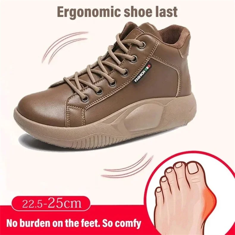 （🔥LAST DAY 60% OFF🔥）💝Women's High Top Thick Sole Martin Boots - Buy 2 Free Shipping