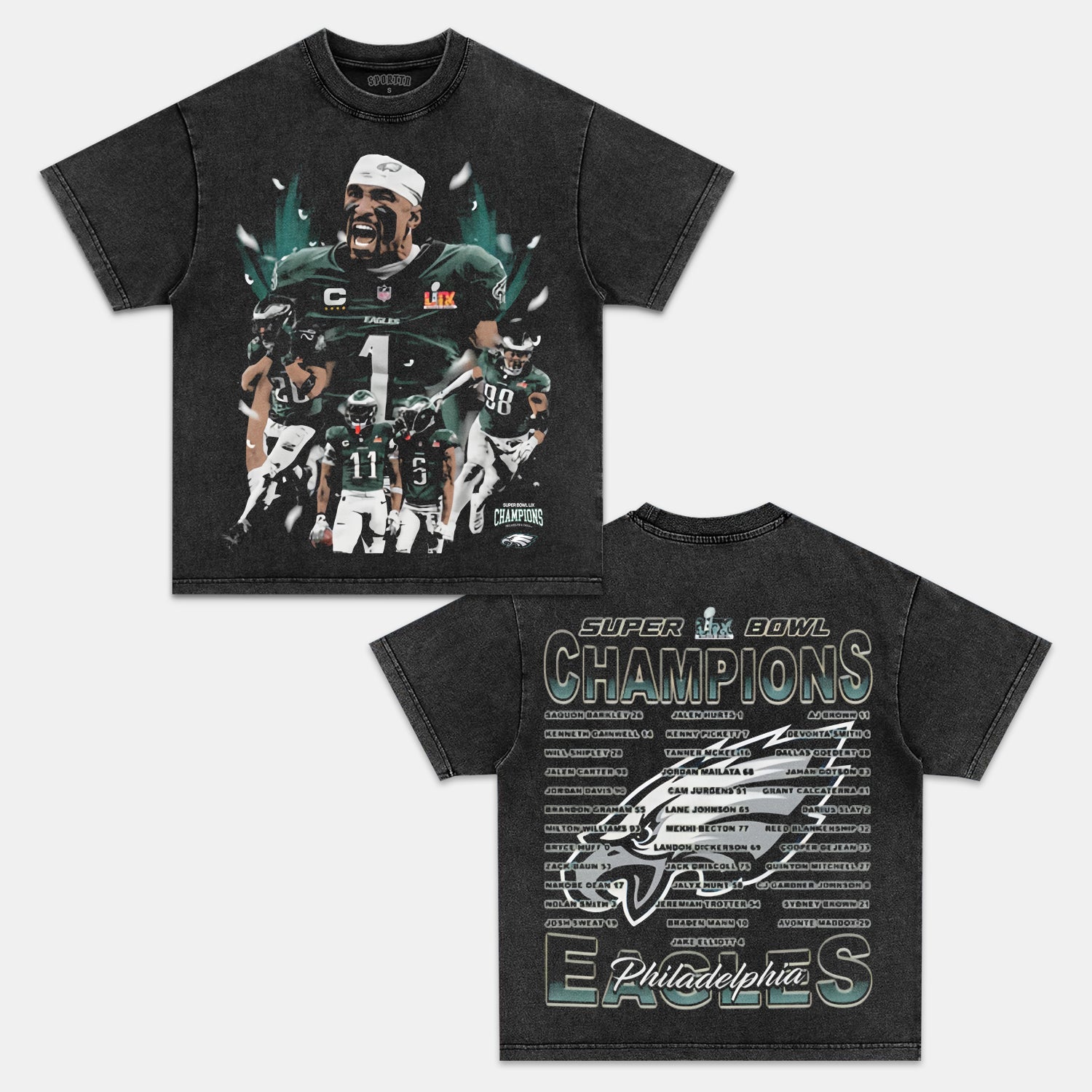 SUPER BOWL LIX CHAMPS TEE