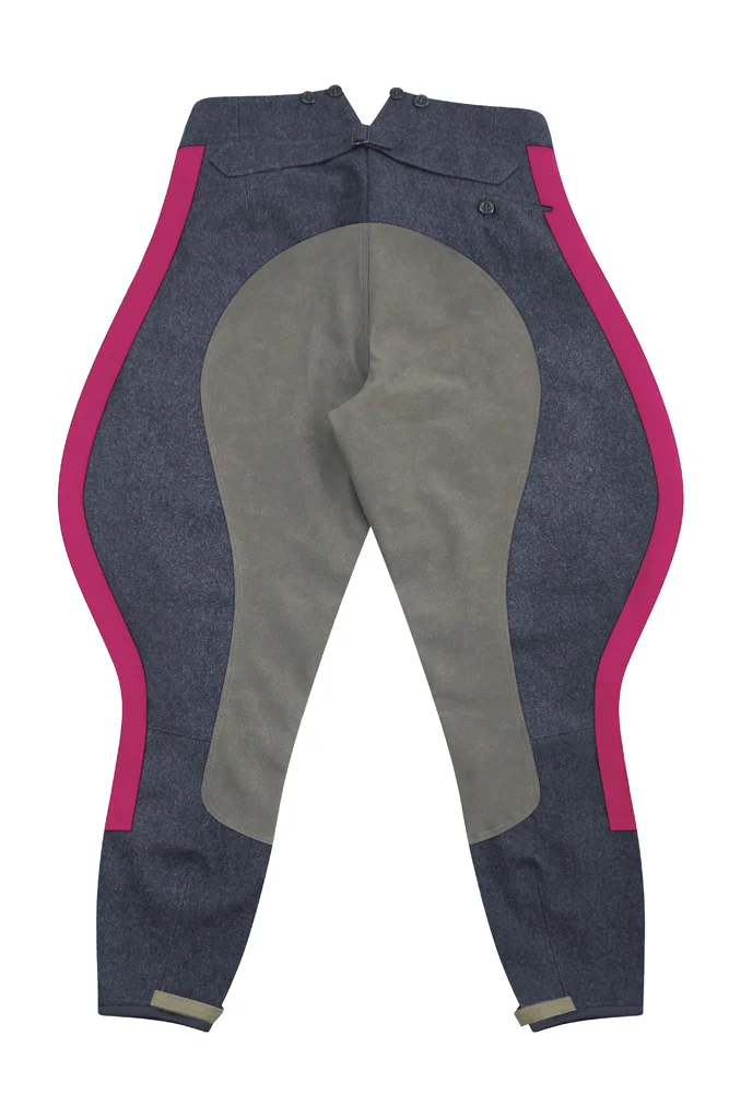   Luftwaffe German General Staff OKW OKH Blue Grey Wool Riding Breeches German-Uniform