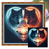 (Multi-Style) Tai Chi-11CT Stamped Cross Stitch 40*40cm/15.75*15.75in