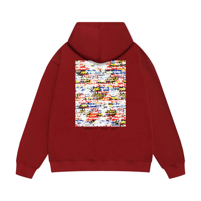 Purple Fashion Hoodie