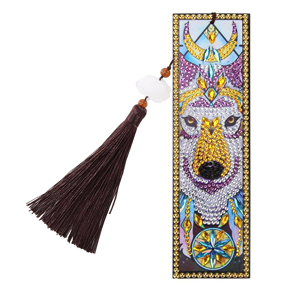 

Wolf-DIY Creative Diamond Tassel Bookmark, 501 Original