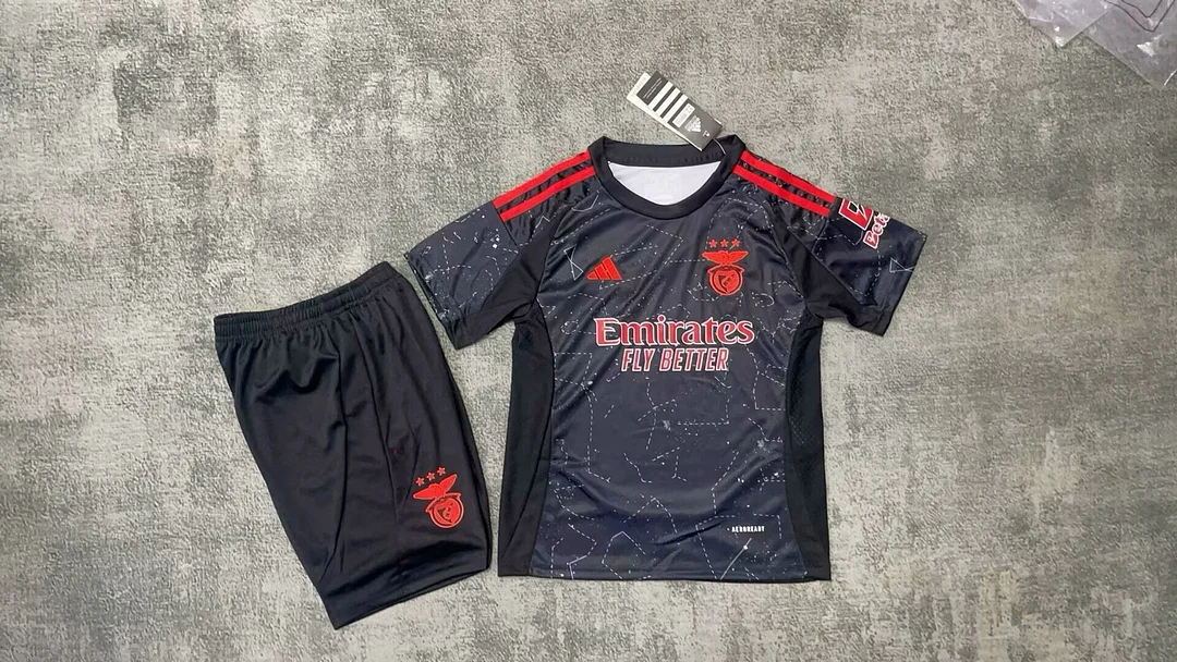 24/25 Benfica Away Kids Kit Football Shirts 1:1 Thai Quality