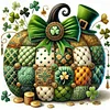 Pumpkin-Partial 11CT Stamped Cross Stitch Bead Embroidery 36*36cm/14.17*14.17in