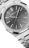 Silver 904L Steel Gray Dial - Automatic - 41mm